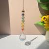 New Colorful Hanging Ornaments Crystal with Hanging Chain Sun Catcher DIY Rainbow Maker Prism Home Decoration