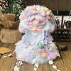 SP Sleepless Theater Series Doll Outfit Set Lace Skirt Scarf Headpiece Velvet Gradient Fringe Pleated Pearl Black Winged
