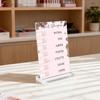Nail Shapes Nail Tip Display Board Advice Board Acrylic Nail Shape Guide False Nail Showing Holder Nail Salon Display Counter