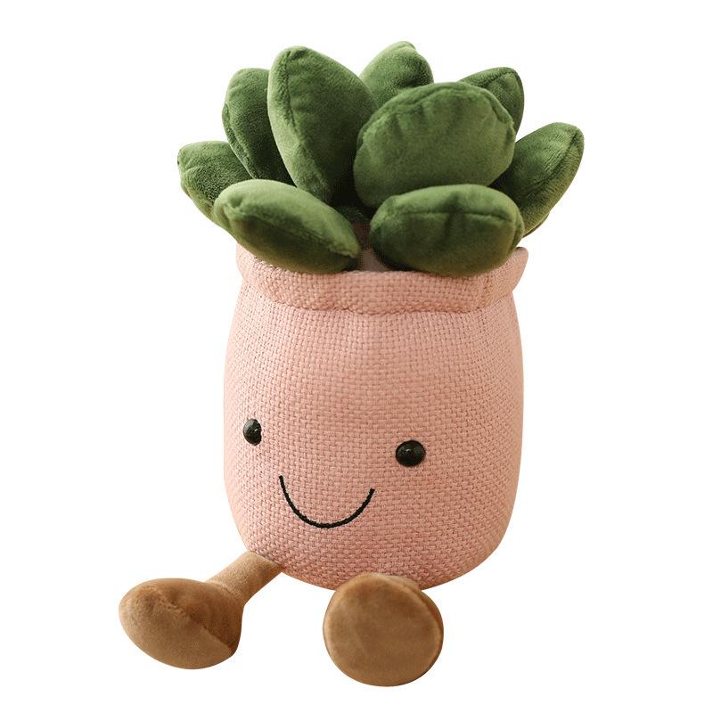 Tulip Succulent Plush Figurine - Home & Office Decor