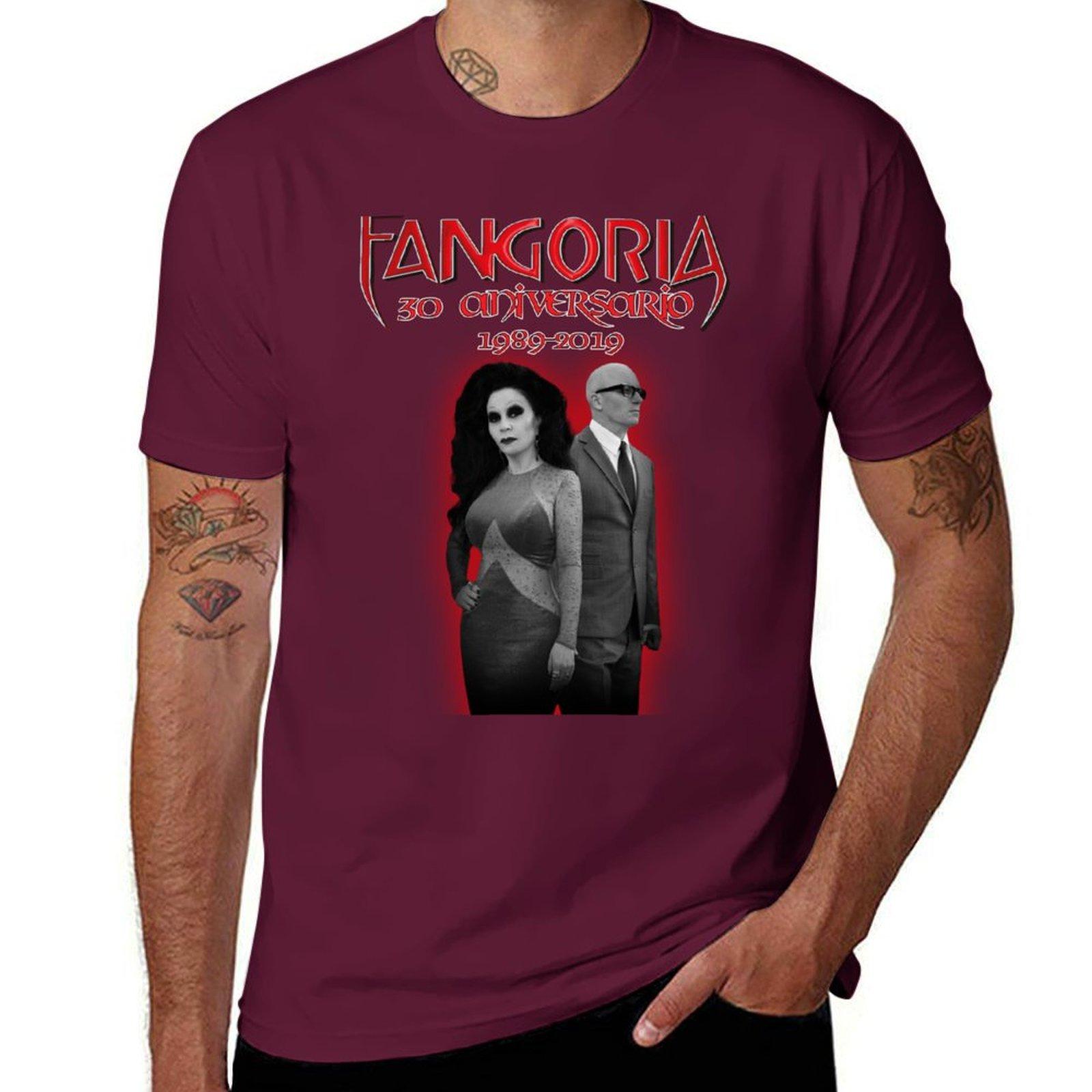 

Fangoria 30th Anniversary 2019 T-Shirt graphic tee shirt anime clothes mens vintage t shirts XL