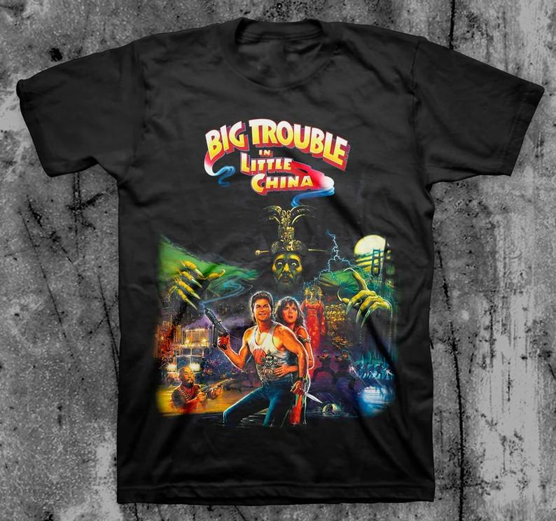 Big Trouble in Little China T-Shirt Unisex Black Unisex T-Shirt S