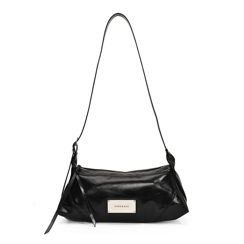 Korean Ins Trend Versatile Underarm Bag Female College Students Class Commuter Shoulder Bag 2025 New Niche Fashion