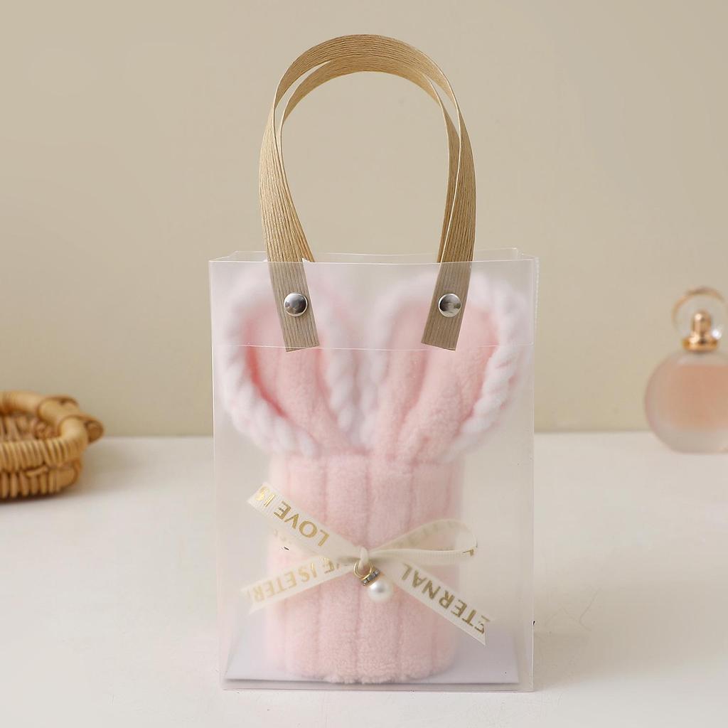 Charming Rabbit Towel - Cute Birthday, Wedding, Kindergarten Gift