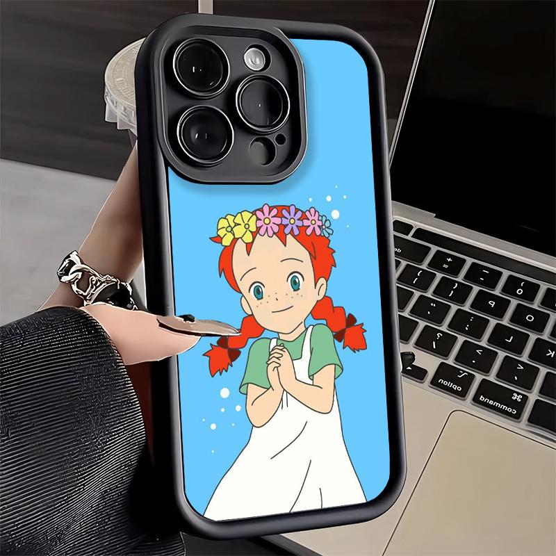

Anne Of Green Gables Shirley Phone Case for iPhone 16 17 Air 16E 15 Pro Max 14 Plus 13 12 Mini Capa Soft Shell Silicone Funda iPhone12ProMax