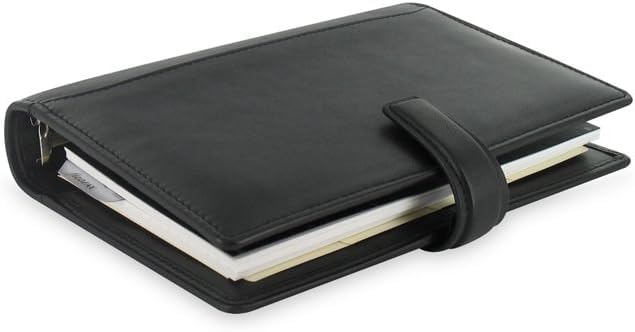 Nappa Bible Black Filofax System Organizer 025134 (Parallel Import)