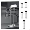 Adjustable Support Rods for Undermount Sink with Shock Absorbing Pad Kitchen And Bathroom