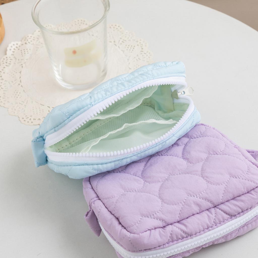 Vibrant Candy Color Cute Storage Pouch Waterproof Pouch For Easy Organization Of Small Items In Office School And Travel