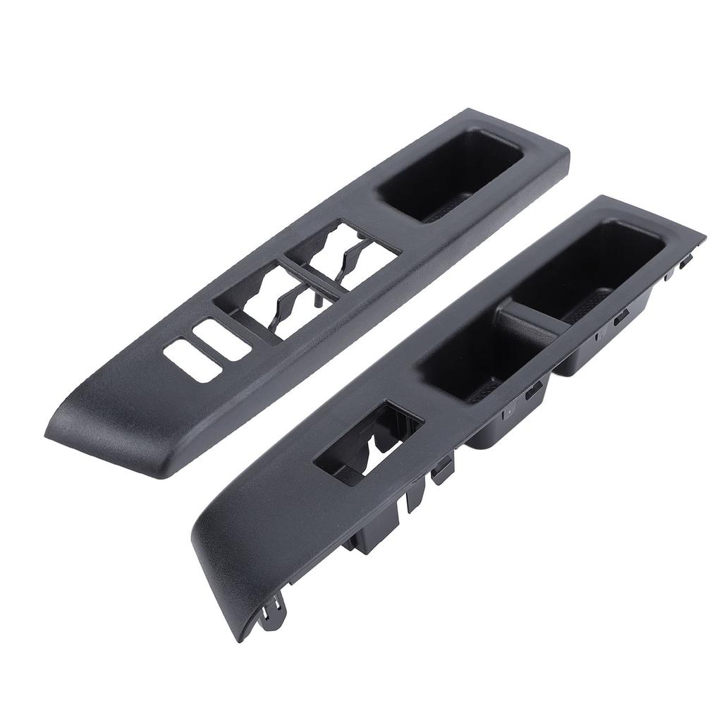 Front Armrest Upper Panel Right Hand Drive Side Ergonomic Door Window Switch Bezel Cover for Yaris Vitz Door Window Switch Bezel
