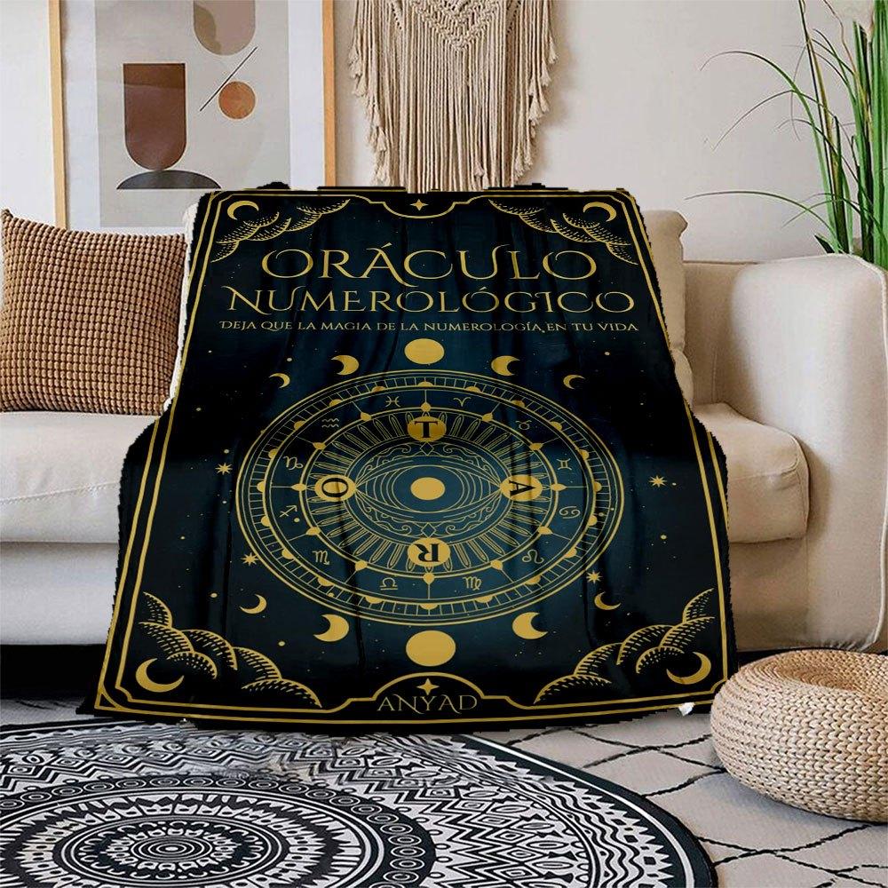 

Numerology Oracle Cards - Spiritual Guidance and InsightsBlanket Flannel Throw Blanket for Sofa, Bed, Travel, Camping, Office 100x150cm