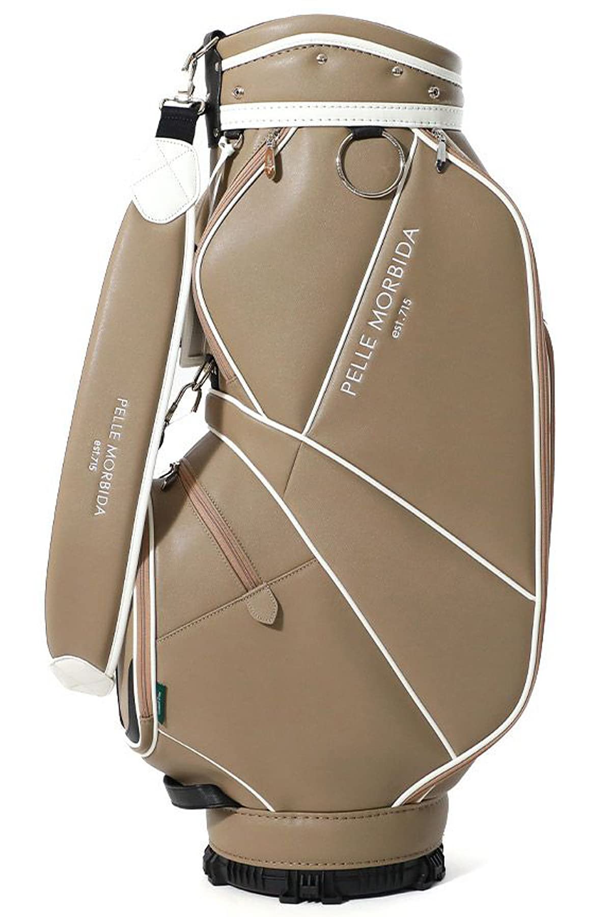 

[Pelle Morbida] Caddy Bag Cart Type Taupe PG011-TAU