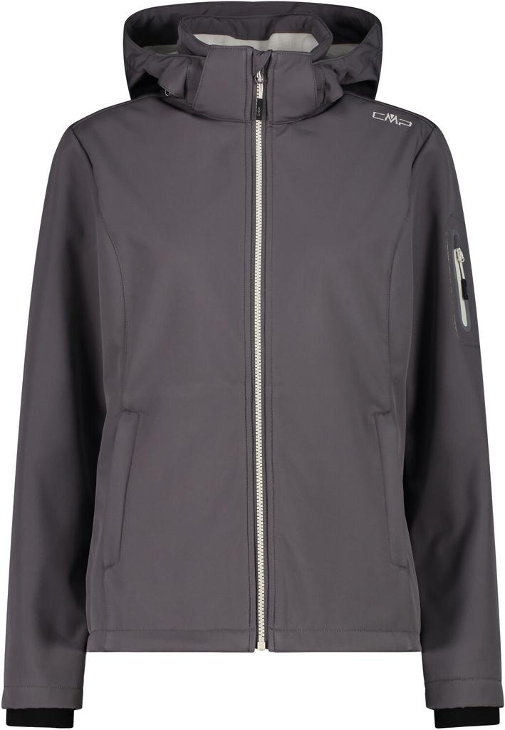 CMP Softshell Jacket Zip Hood Women (39A5006) Woman Softshelljacket (39a5006-Q955) Earth