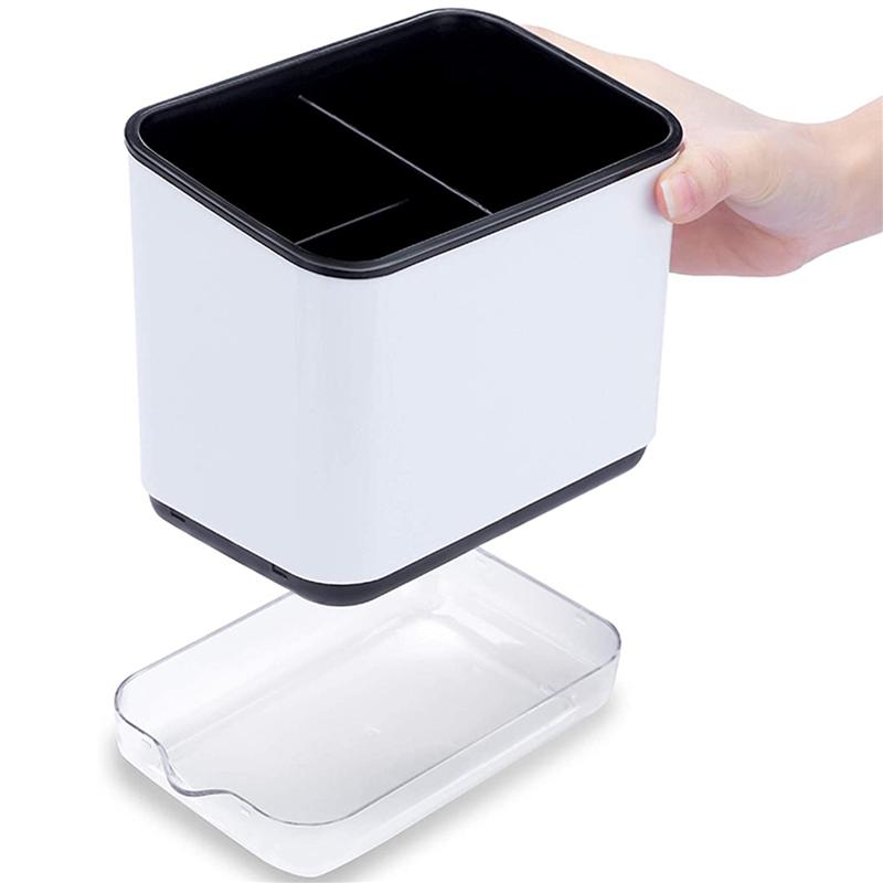 2X Sink Caddy Organizer, Kithchen Sponge Holder, Soap Brush Caddy Kichen Sink Accessorie Caddy Organizer Sink