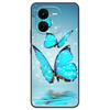 For Vivo IQOO Z9x Case Silicone Luxury Space Soft Bumper for Vivo IQOO Z9 Turbo Phone Cover TPU Funda For IQOOZ9 Turbo Fashion