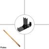 Decorative Sword Display Stand Acrylic Lightsaber Holder Horizontallly Holder
