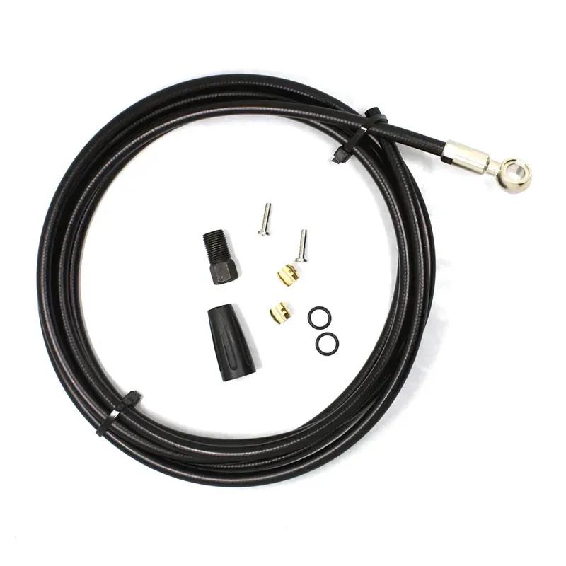 Bike Bicycle Banjo Hydraulic Disc Brake Hose Kit For-Shimano BH90 SLX M7000 XT M8000 XTR M9000 2m Line Pipe With Oil Needles