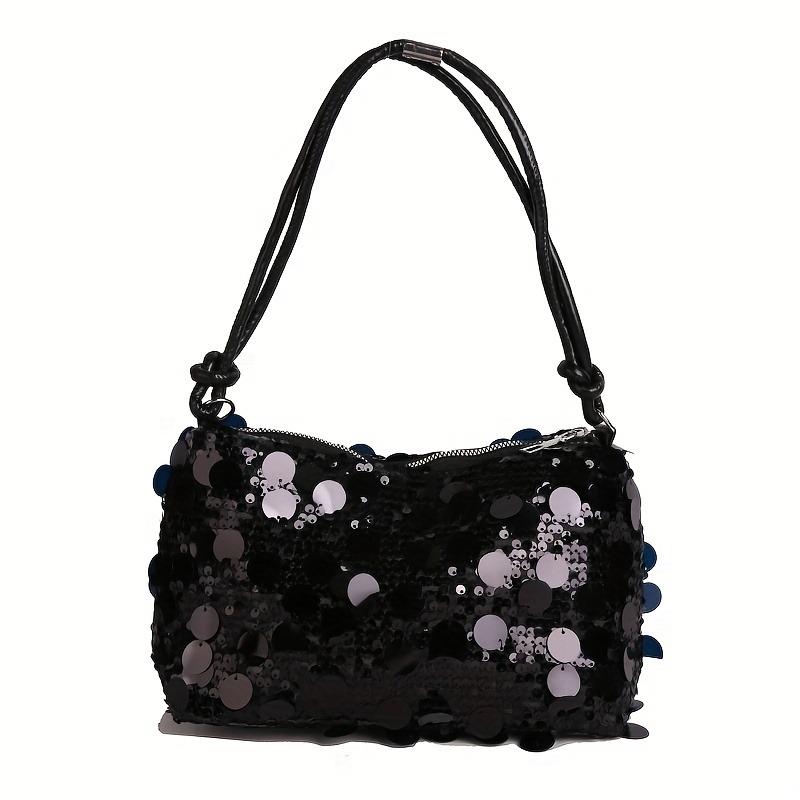 Ladies' Small Handbag, New Sequined Material Bag, Shiny Trendy Street Fashion Tote