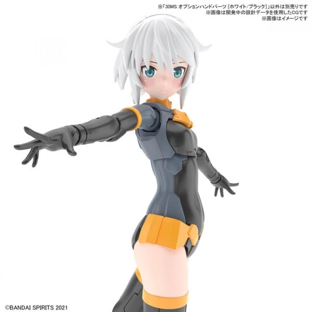 Bandai Spirits 30 MInutes Sisters Option Hand Parts  Wh Bk  [plastic Model Parts Remanufactured In 2024 6]