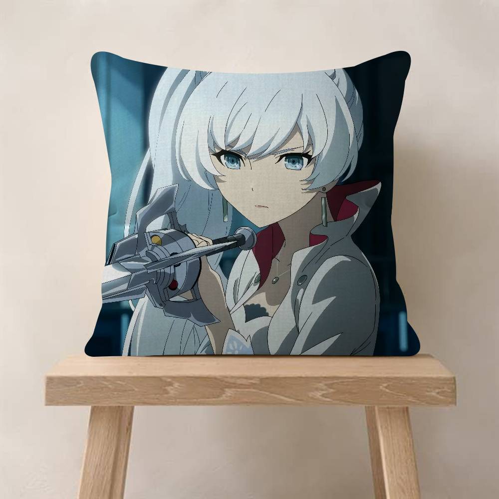 Web A-Animation R-RWBY Personalized Pillow Cover Kids Bedroom Wild Party Decor Pillowcase Kid Birthday Shower Gift