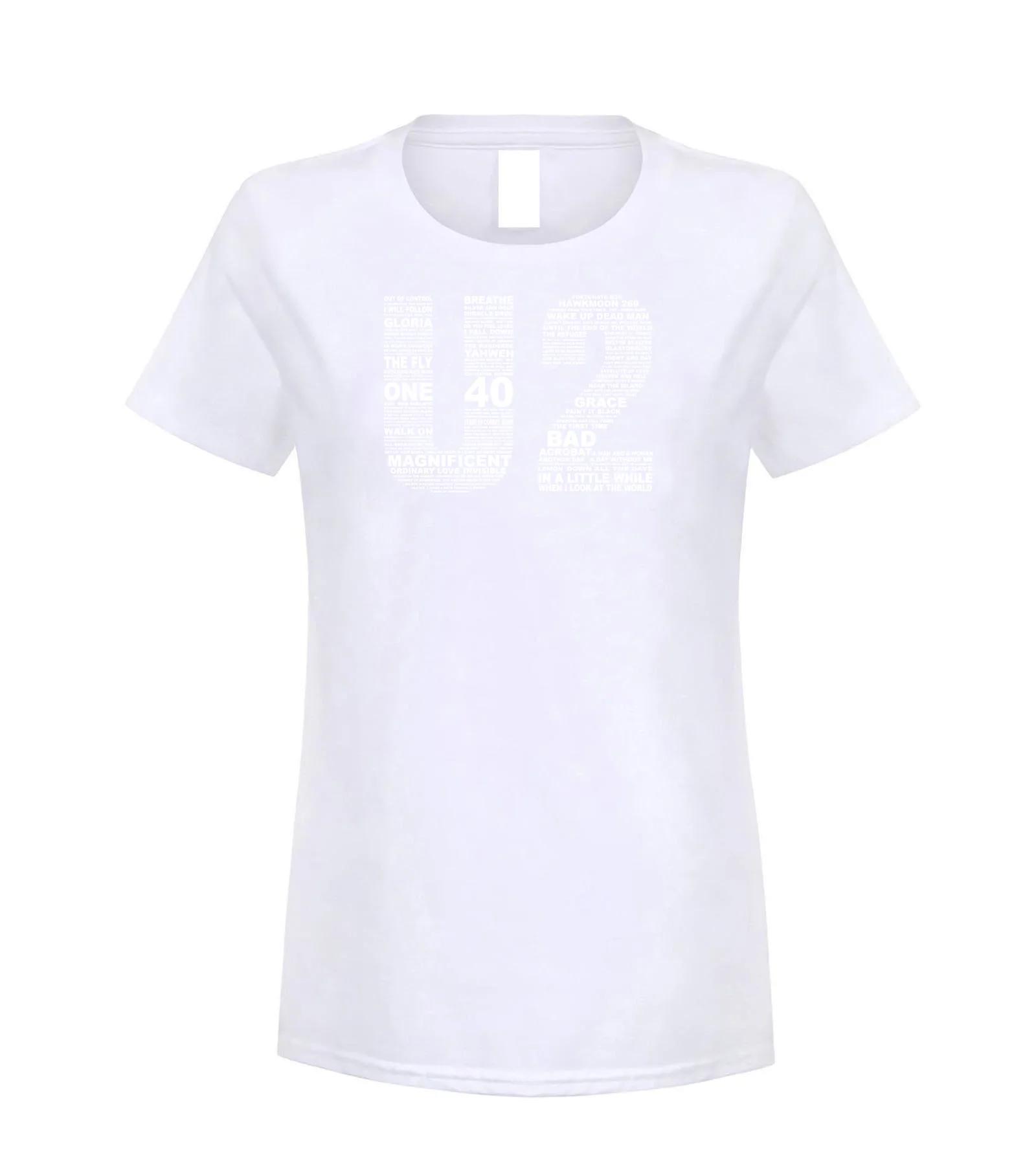 

Футболка Rock Band U2 унисекс, 100% хлопок, женская футболка унисекс, лидер продаж, рубашка-группа N012, унисекс 4XL