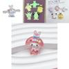 Cute Animal Resin Accessories For Diy Phone Cases And Hair Accessories Cream Gel Material