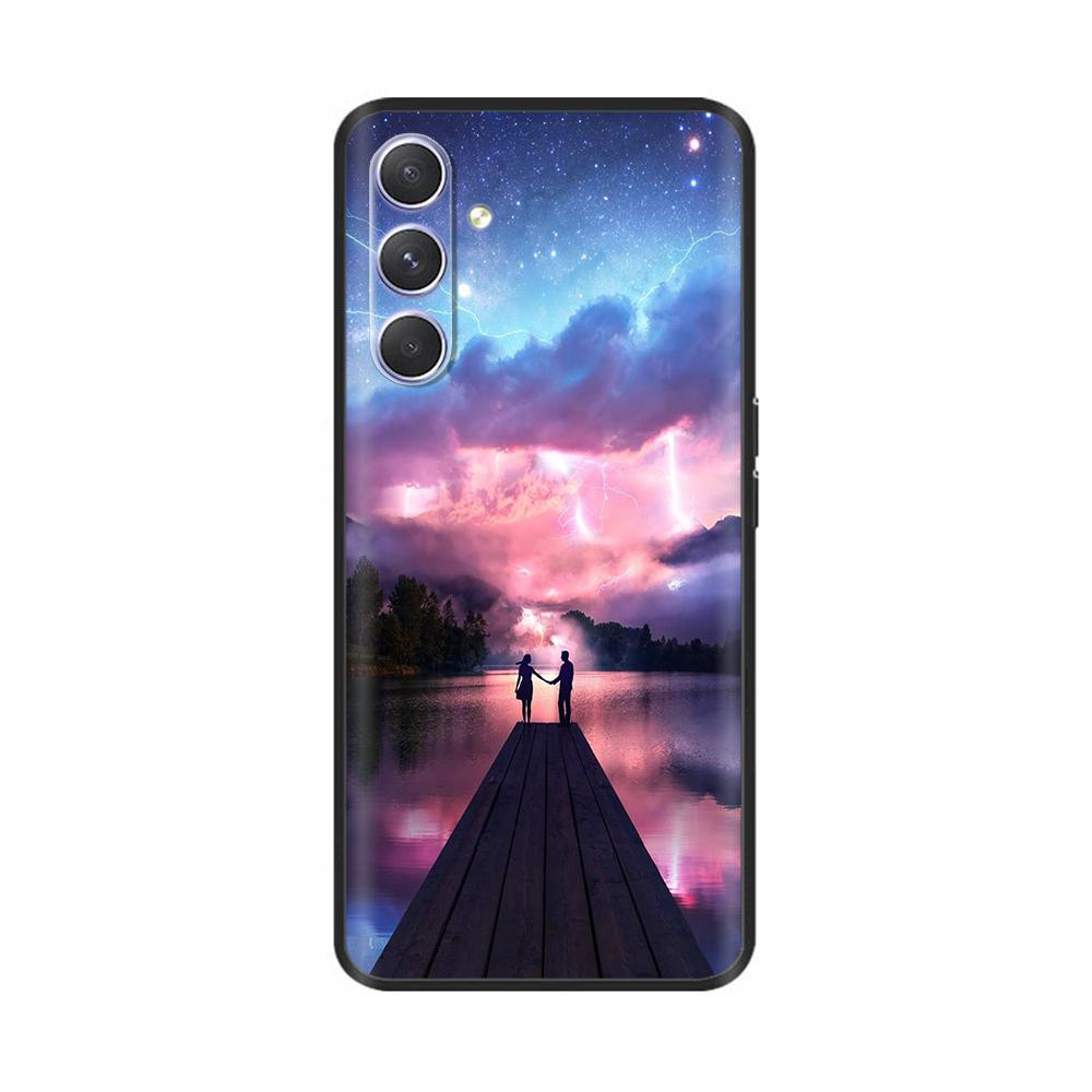 For Samsung M16 F16 Back Cover Black Silicone Soft Phone Case For Samsung Galaxy M16 F16 5G 2025 Case M 16 F 16 Coque Funda Capa
