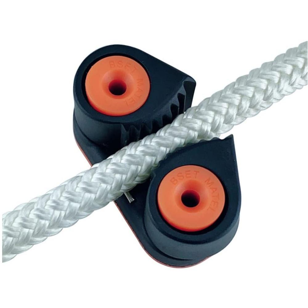 Cam Cleats, 2 Row Matic Ball Bearing Cam Cleat,  Fast Entry Cam Cleats For 3-12mm Line For Sailing Sailboat Kayak Canoe Dinghy 