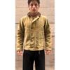 Retro Navy Deck Cotton Coat Thick Fleece Lined Mens Casual Winter Jacket Solid Color S-5XL