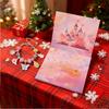 Bracelet Advent Christmas 24 Days Jewelry Making Kit Bracelet Making Countdown Calendar For Girls Collectors Family Gatherings