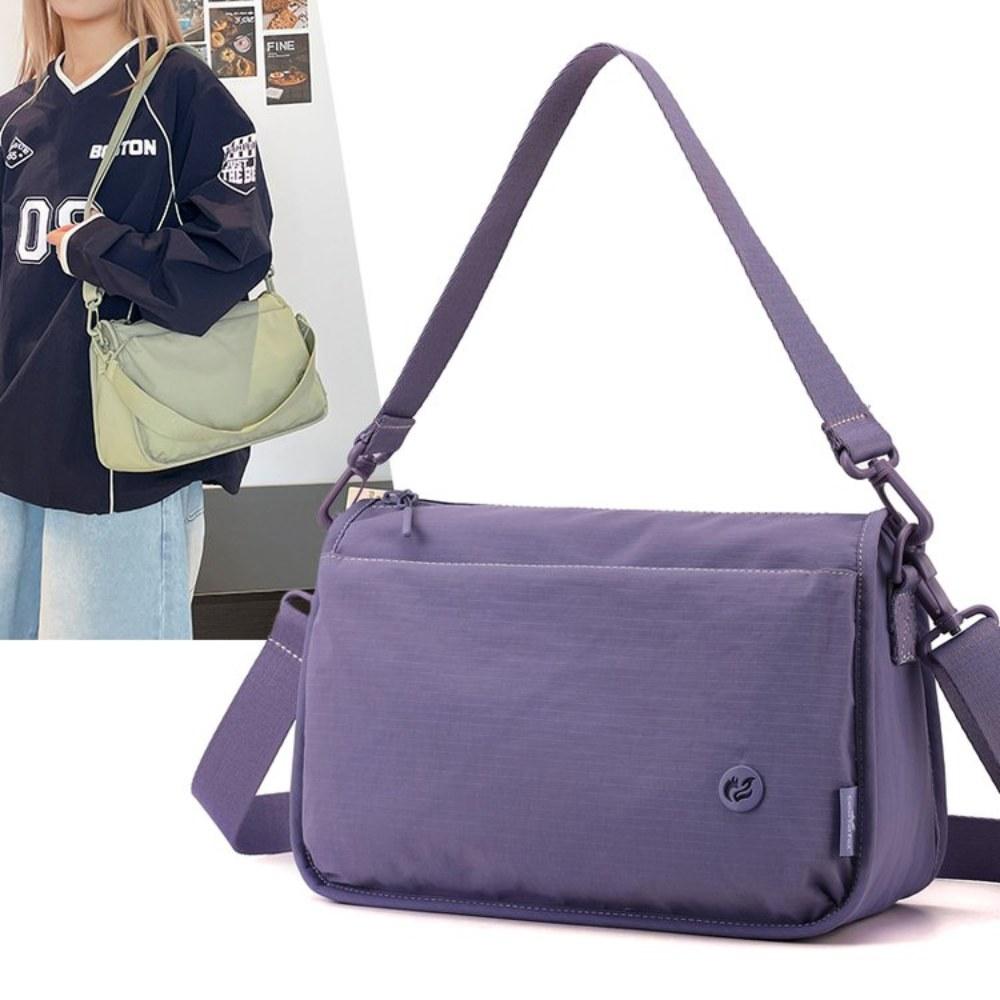 Women Large Capacity Oxford Crossbody Bag with Adjustable Strap for Daily Commute