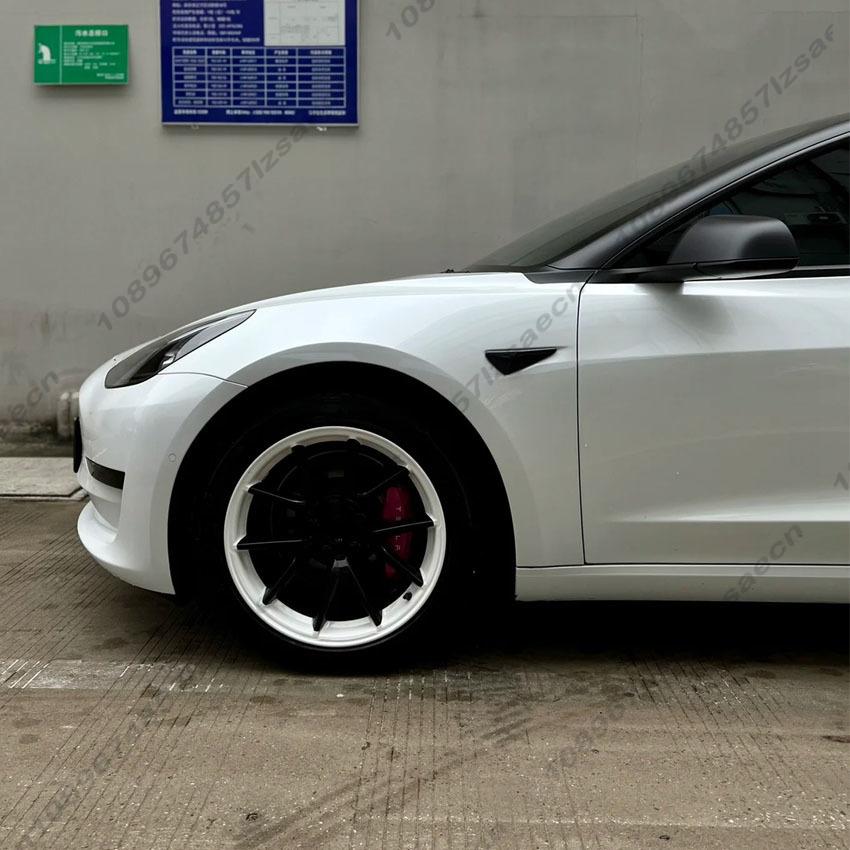 4PCS Hub Cap Car For Tesla Model 3 2017-2023 18 Inch Wheel Cap Replacement Automobile Wheel Hubcap Full Rim Cover Accessories