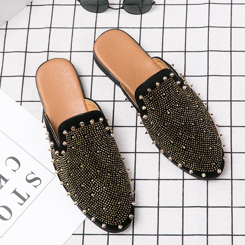 New Men Fashionable Flip-flops Breathable Business Brand Flip-flops From The United States Social Shoes Sizes 38-47 Men Shoes