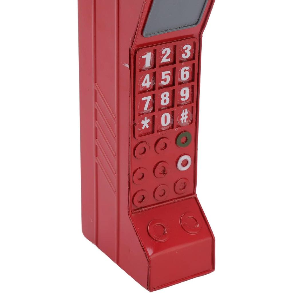 Pilipane Retro Brick Cell Phone Ornament, 80s 90s Vintage Brick Mobile Phone Model Halloween Party Decorations Old Fashioned Cell Phone Model