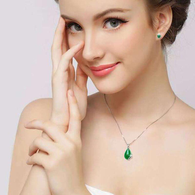 Bella Box зеленая овальная форма — фото 5