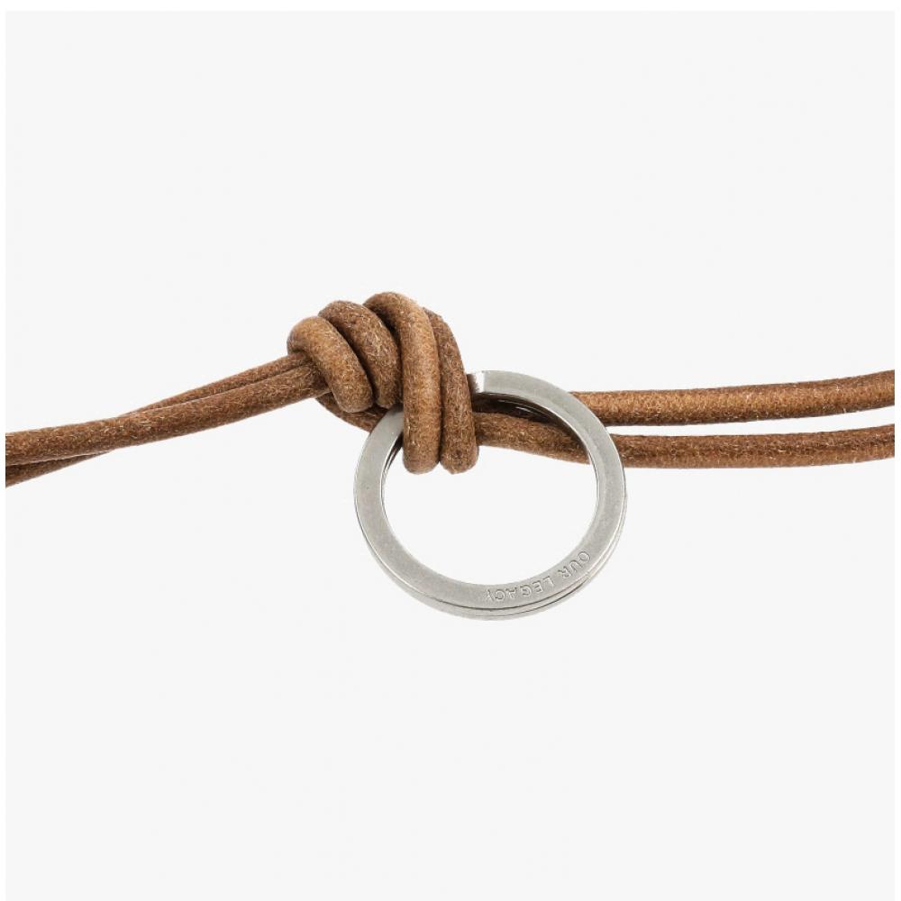 Hourlegashi A4248uln Radon Udon Natürlicher Schlüsselanhänger Lederhalskette