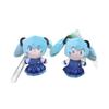 Sweet Miku Hatsune Plush Keychain Doll Ultra Soft Fluffy Toy For Bags Keys And