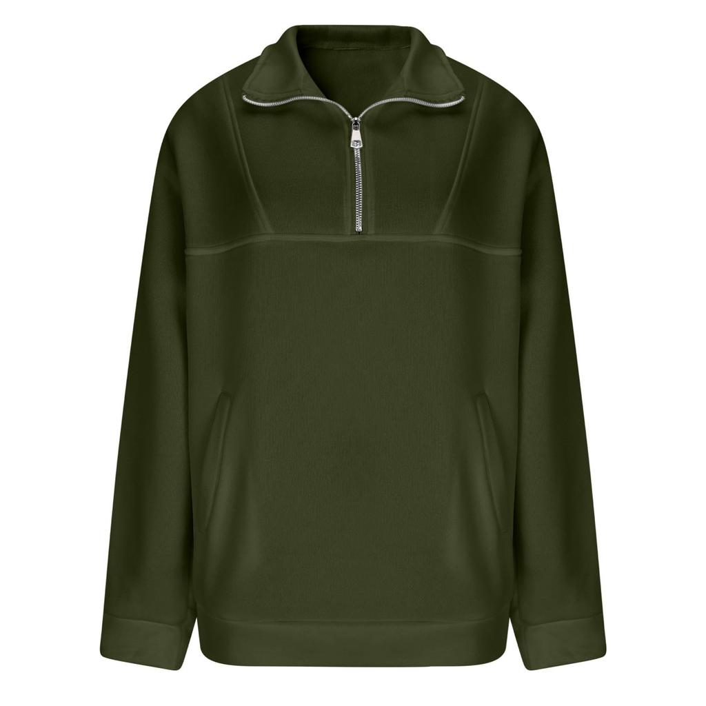 Mens Fleece Lined  Pullover Sweatshirts Fall Winter Warm Long Sleeve Mock Neck Sweatshirt Tops With Pocket