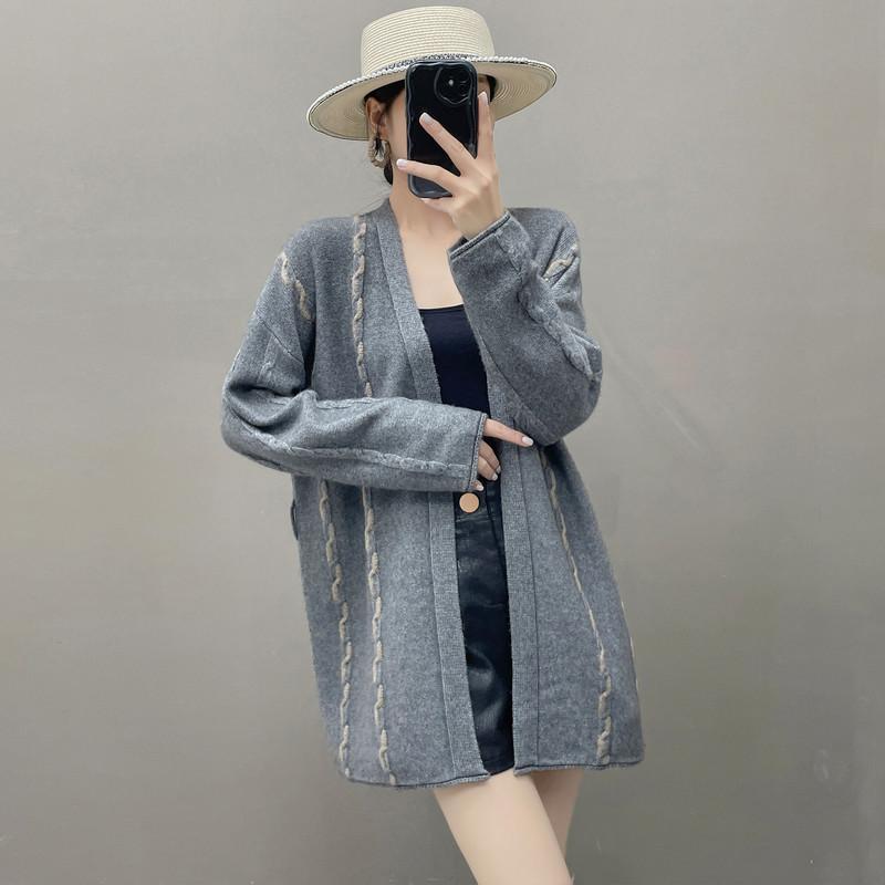 Qinghe 100% Pure Cashmere Women's Sweater - Ultra Soft Luxury Winter Pullover