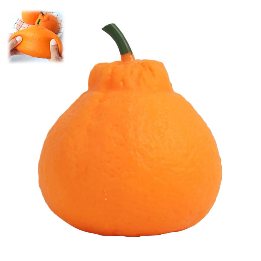 

Kawaii Durian Tangerine Fruit Toy Slow Rising Soft Stress Relief Anti-Anxiety Sensory Fidget Toy for Kids Gift