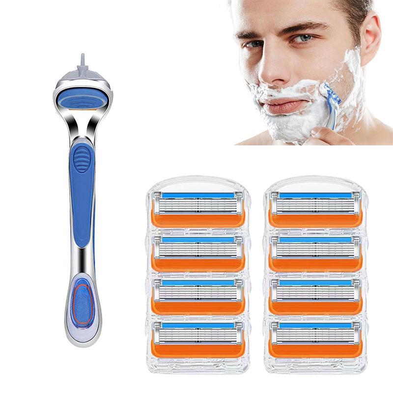 

Universal 5-Ply Manual Razor Blade Orange Blade 5-Ply Razor Men S Razor разноцветный
