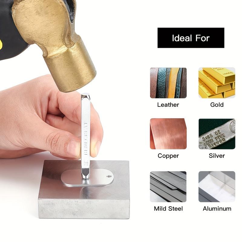 Profesyonel Alaşımlı Çelik Alet Seti 12 Parça PMMJ Profesyonel Alaşımlı Çelik Metal Damgalama - 6mm Takı El Sanatları Deri Ahşap İçin