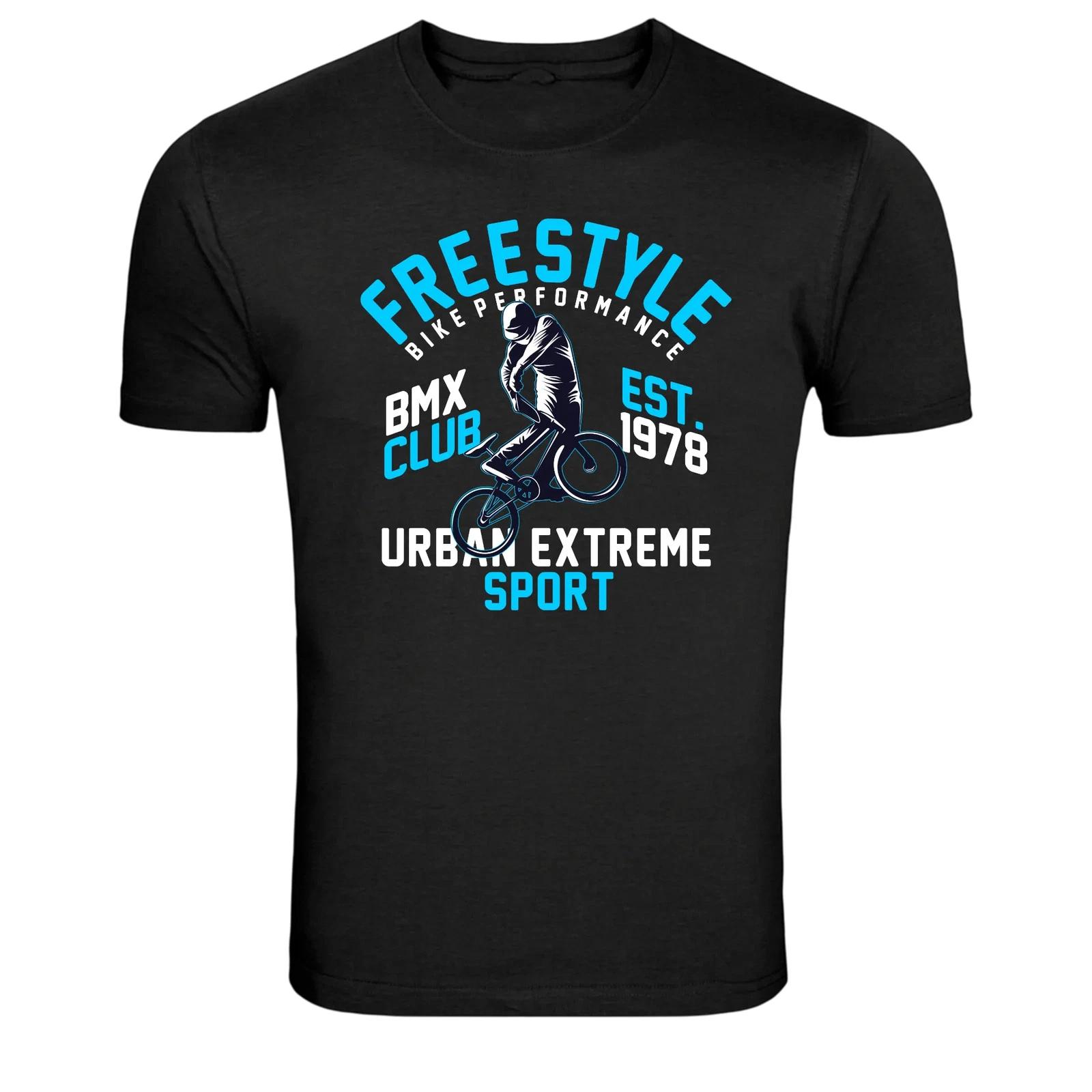 Freestyle BMX Urban Extreme Sport Graphic T Shirt Rider Tee XXL