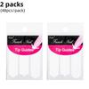 2/5packFrench Style Nail Stickers3One-in-One French Curved Smile Stickers Wearable Nail Stickers White Edge Stickers