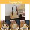 Trendy Street Style One Shoulder Bag Medium Sized Woven Handbag Perfect For Daily Use