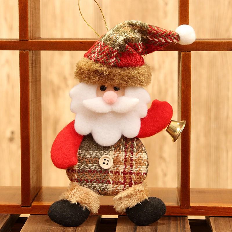 2023 Navidad Xmas Tree Pendant Ornaments New Year Gifts Christmas Elk Dolls Christmas Decoration For Home Natal Noel Decor