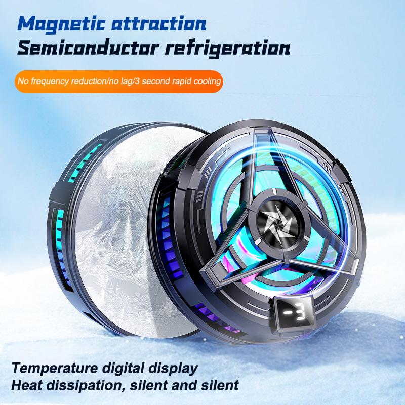 Magnetic Semiconductor Mobile Phone Radiator Sl17 Back Clip Cooling Suitable For Mobile Phone Tablet Radiator