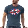 British Lips TShirt Casual Loose Fit Short Sleeve TShirt