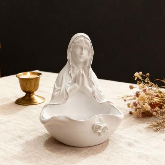 Resin Art Ornament, Decorative Table Decoration with Fine Carving, Intricate Design Ornament for Living Room Bedroom Office Home Garden Balcony