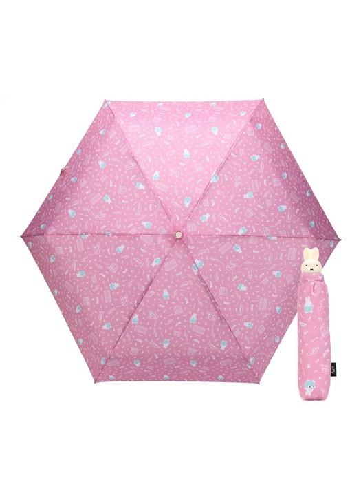 Miffy Umbrella Miffy Pink Blackout 3-Tier Umbrella MIL-2204 pink