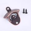 10pcs/set Retro Design Bottle Opener Wall Mounted Hanging Beer Opener DIY Tools Alloy Electroplating Process Bar Wall Decor